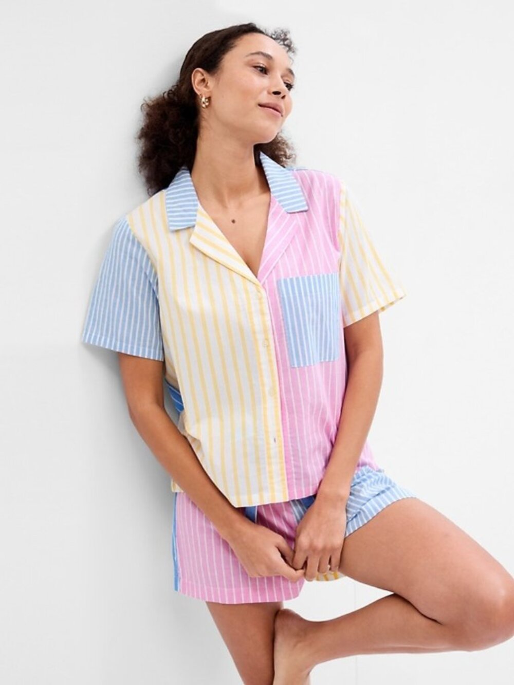 GapBody Multi-Color Stripe Shirt